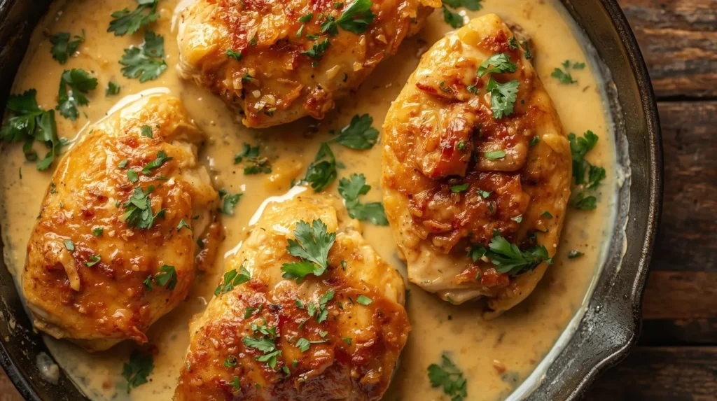 Creamy Garlic Chicken
