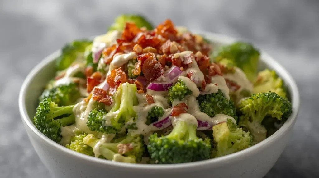 Crisp & Creamy Broccoli Salad
