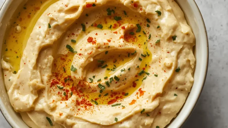 Easy Creamy Hummus Recipe