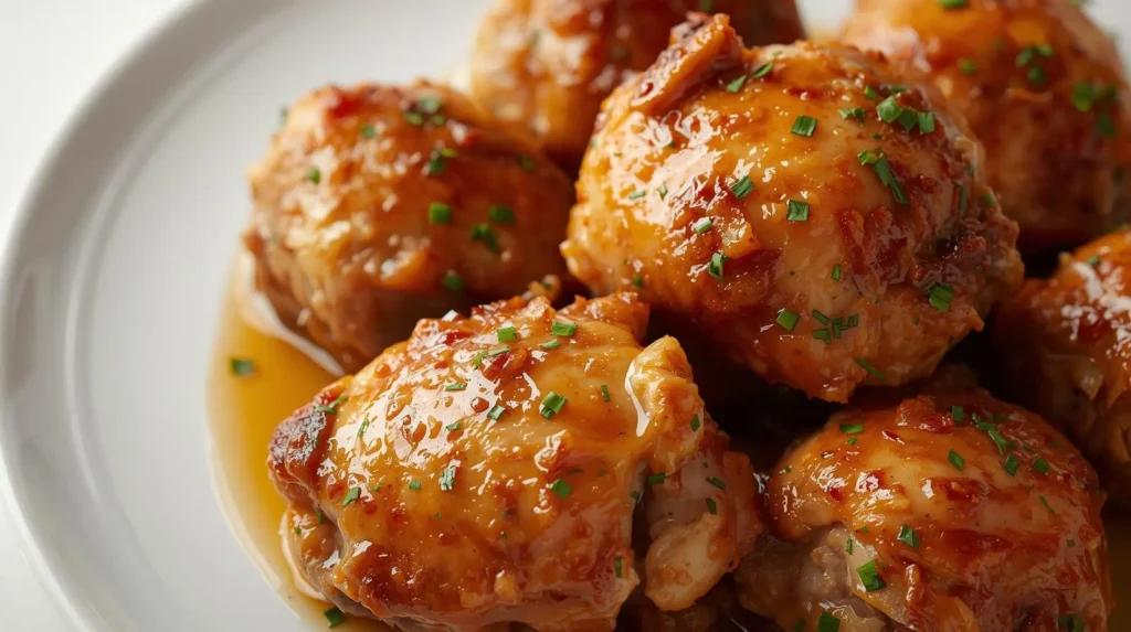 Easy Garlic Butter Chicken Thighs