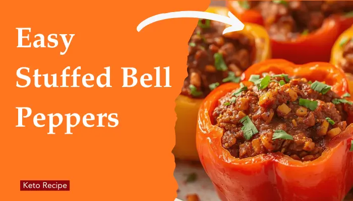 Easy Keto Stuffed Bell Peppers