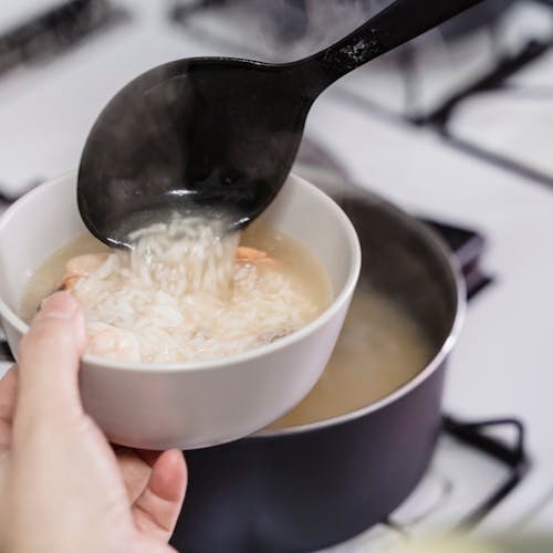 Easy Sizzling Rice Soup